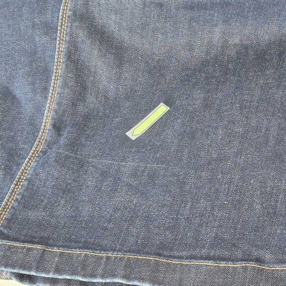 Boden Classic 5-Pocket Dark Wash Denim Above The Knee Skirt - Size 18L - Picture 10 of 10